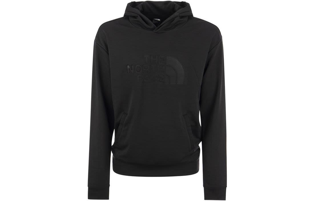 TNF SS23 Black Embroidered Hoodie Long Sleeve Sweatshirt NF0A82785-S51