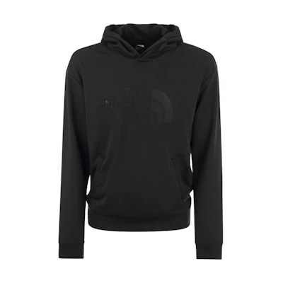 TNF SS23 Black Embroidered Hoodie Long Sleeve Sweatshirt NF0A82785-S51
