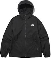 The North Face SS23 Black Logo Print Hooded Long Sleeve Jacket NJ3LP03A The North Face SS23 Black Logo Print Hooded Long Sleeve Jacket NJ3LP03A