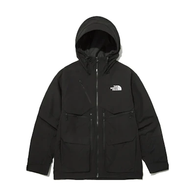 TNF SS23 Black Multi-Pocket Outdoor Hoodie Jacket Unisex NJ3BP04A