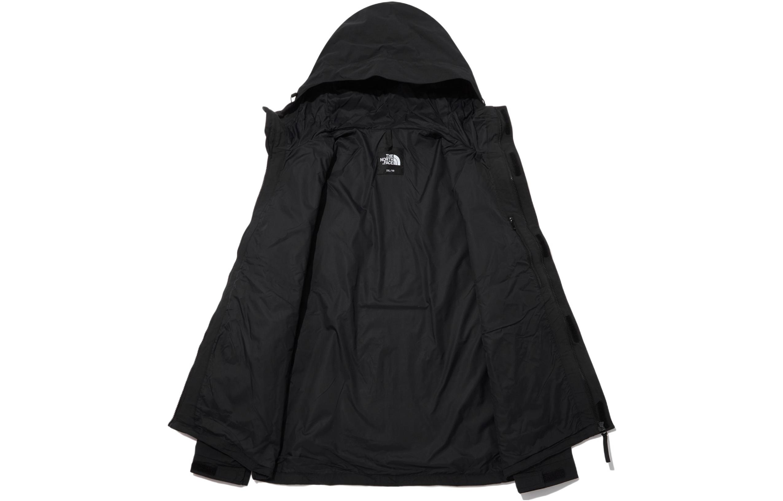 TNF SS23 Black Samurai Waterproof Outdoor Jacket Hoodie Unisex Black NJ3BP11A 圖 4