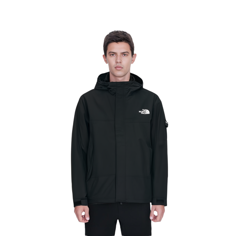 TNF SS23 Black Samurai Waterproof Outdoor Jacket Hoodie Unisex Black NJ3BP11A 圖 7