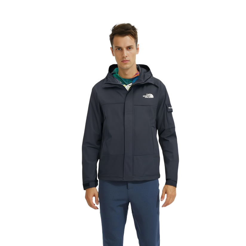 TNF SS23 Black Samurai Waterproof Outdoor Jacket Hoodie Unisex Black NJ3BP11A 圖 8