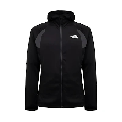 TNF SS23 Black Solid Color Hoodie Jacket NF0A823QKT01BLACK
