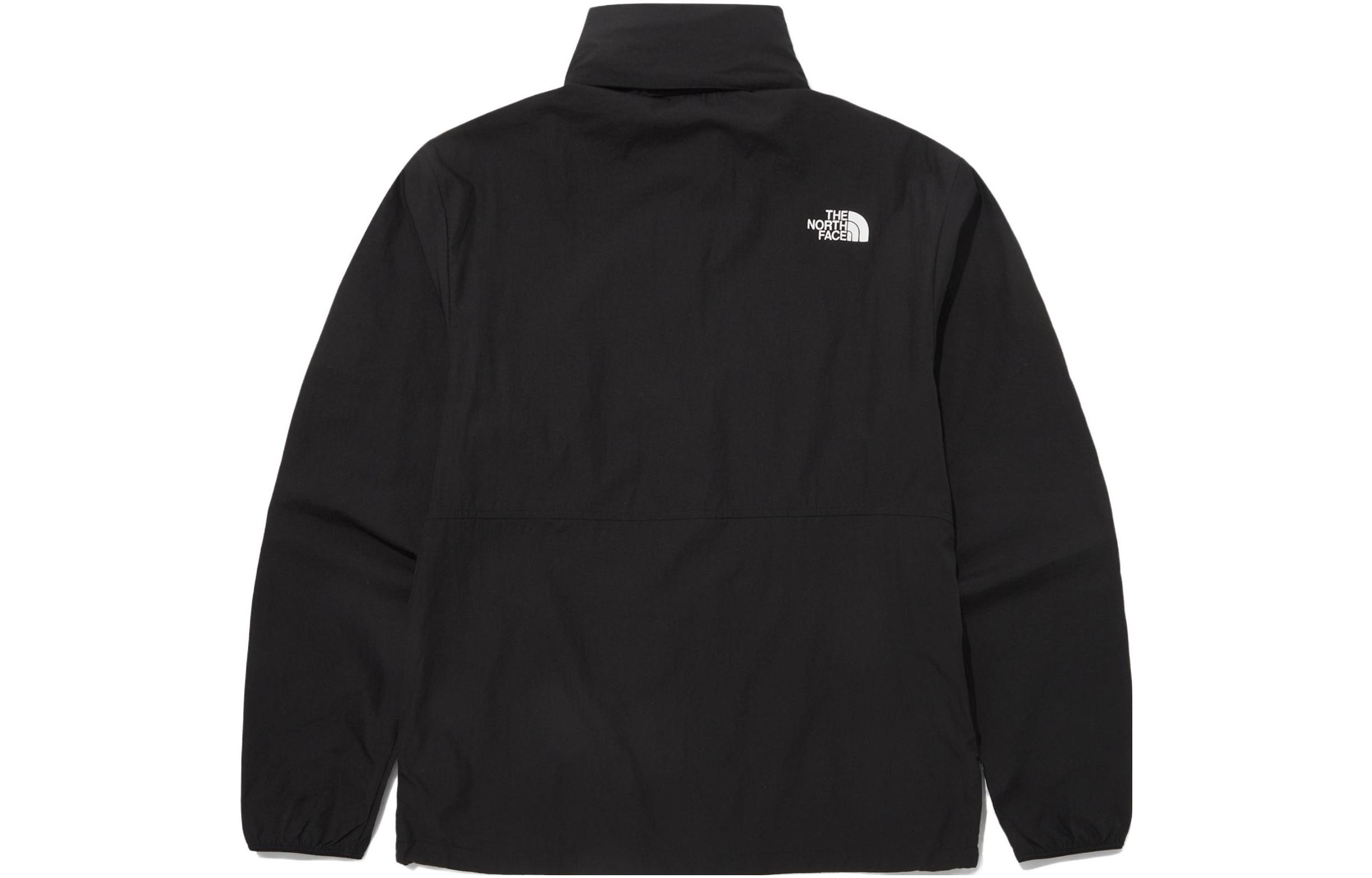 TNF SS23 Black Zip-Up Hoodie Jacket with Logo Patch NJ3LP00A 圖 3