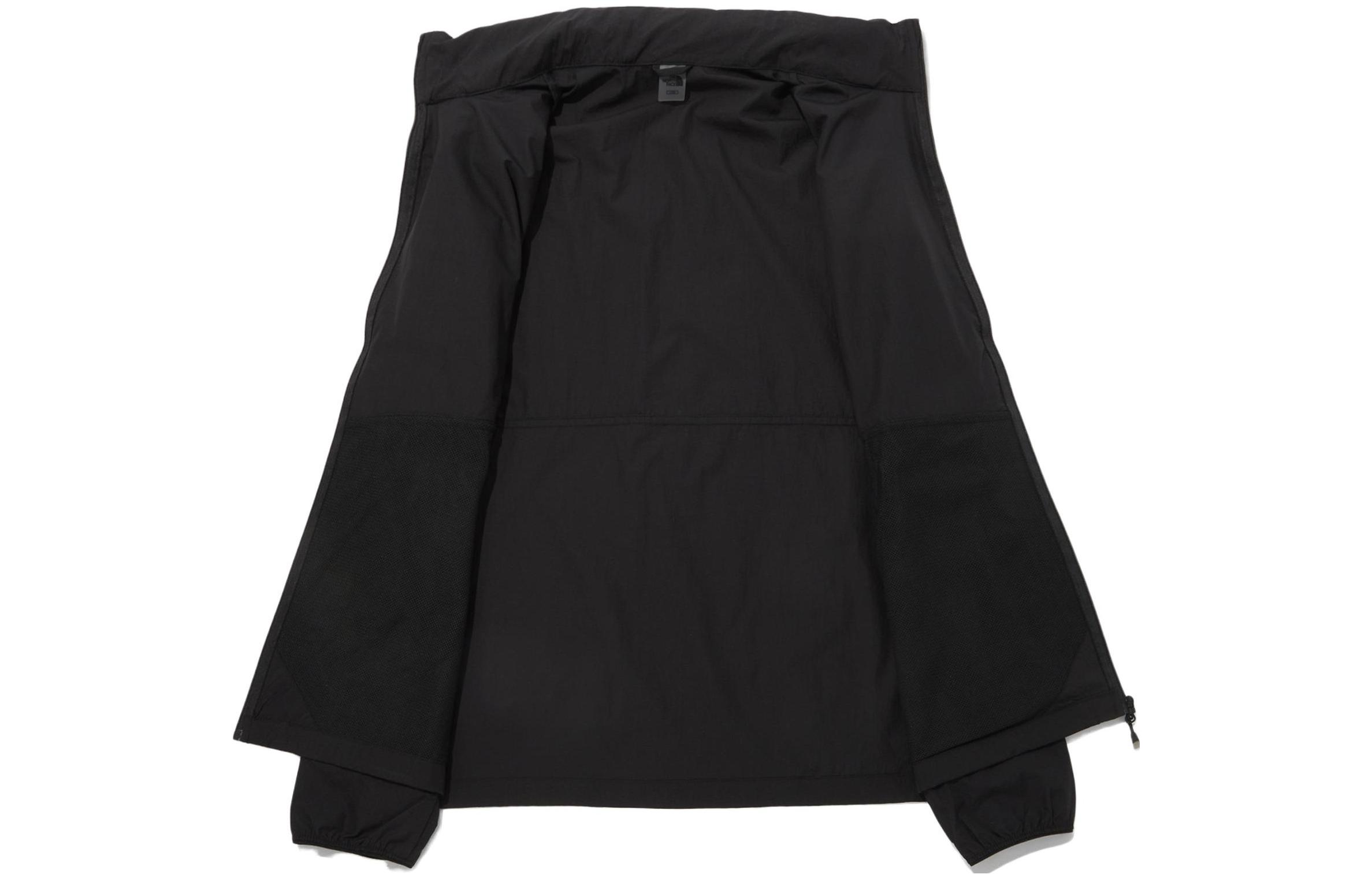 TNF SS23 Black Zip-Up Hoodie Jacket with Logo Patch NJ3LP00A 圖 4