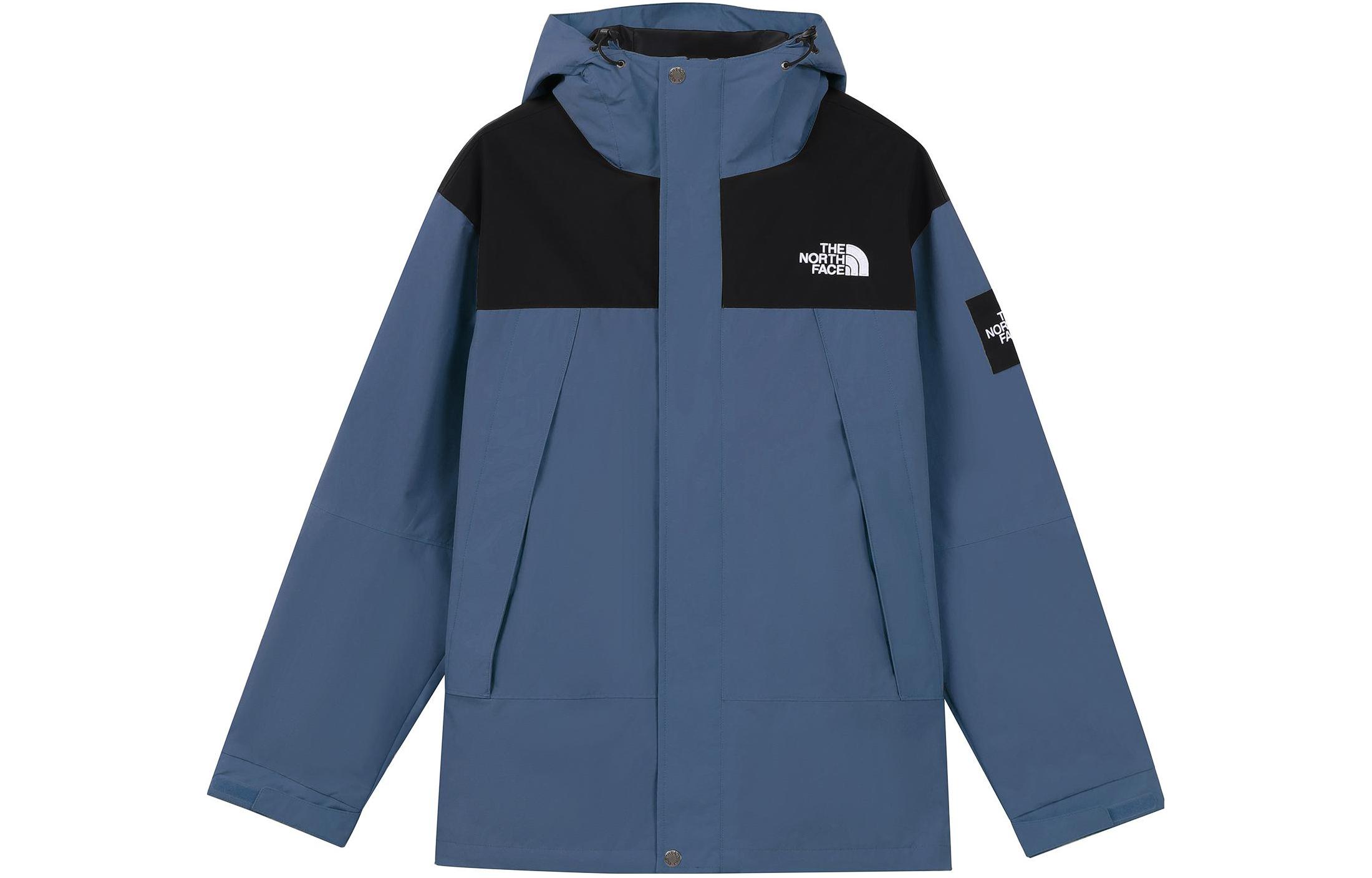 TNF SS23 Logo Hooded Zip Jacket Unisex Blue NI3BN54L 圖 2