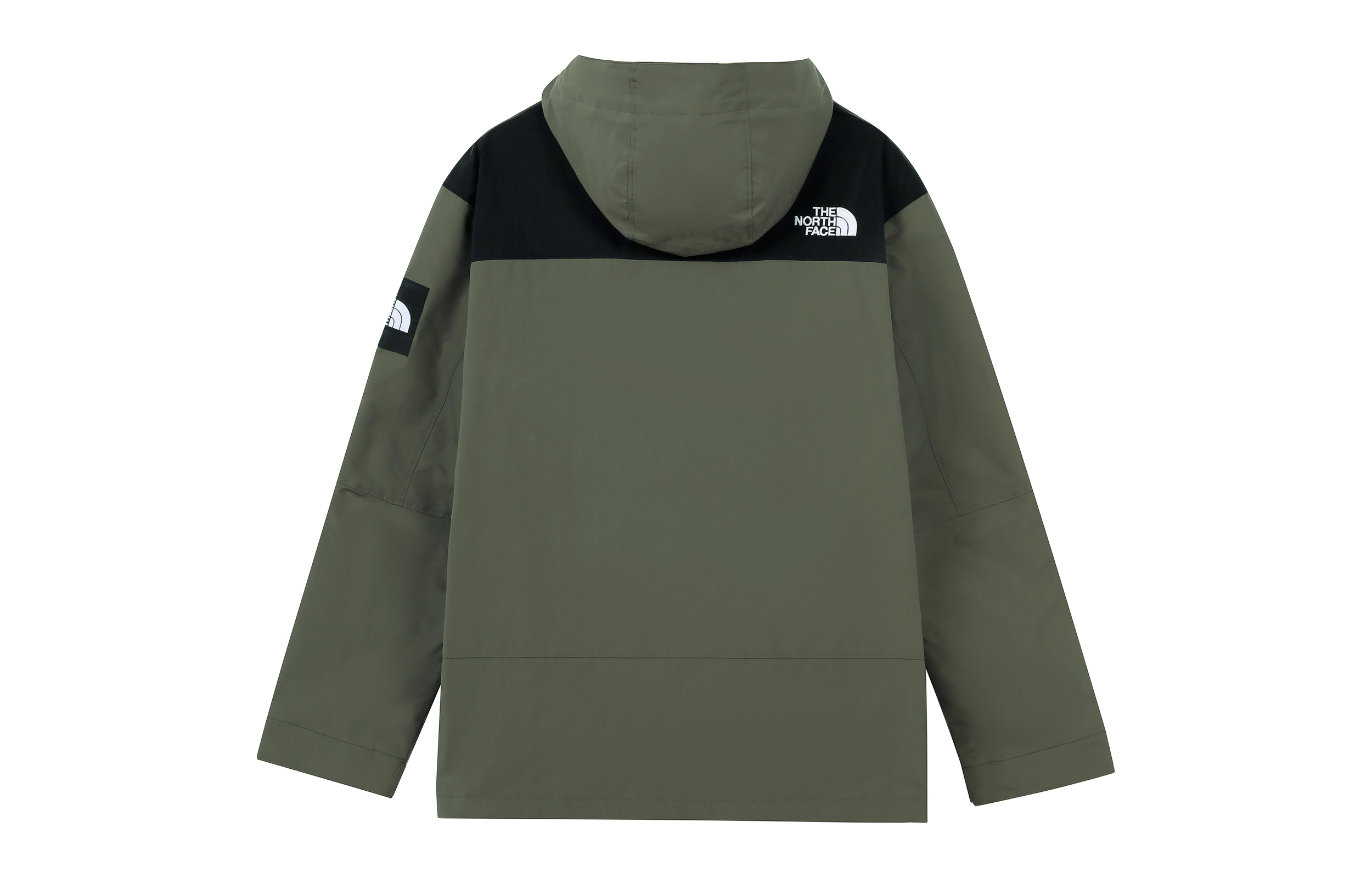 Lookbook The North Face Jaket Softshell Anti Angin Unisex Logo Print SS23 - Hijau NI3BN54K