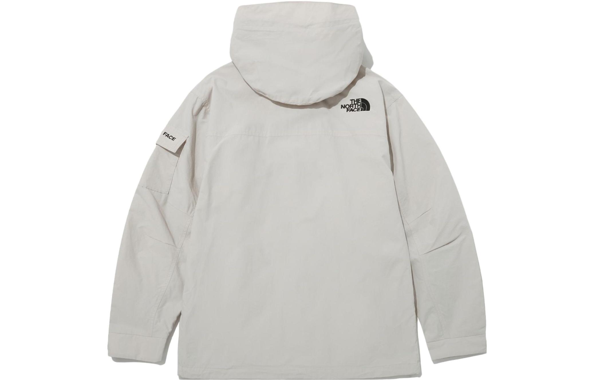 TNF SS23 Logo Printed Plain Long-Sleeve Hoodie Jacket Unisex Off-White NJ3BP11B 圖 3