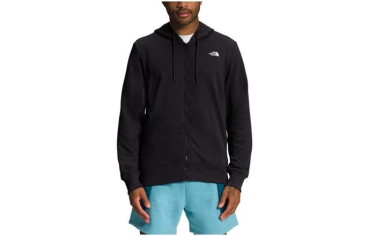 TNF SS23 Logo Zip-Up Hoodie Jacket Men’s Khaki NF0A81TV-LK5