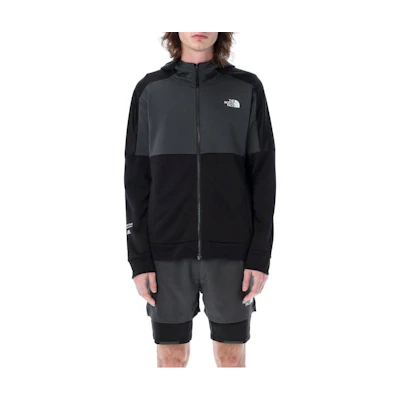 TNF SS23 Logo Zip-Up Jacket Grey Black NF0A823P-PKT0