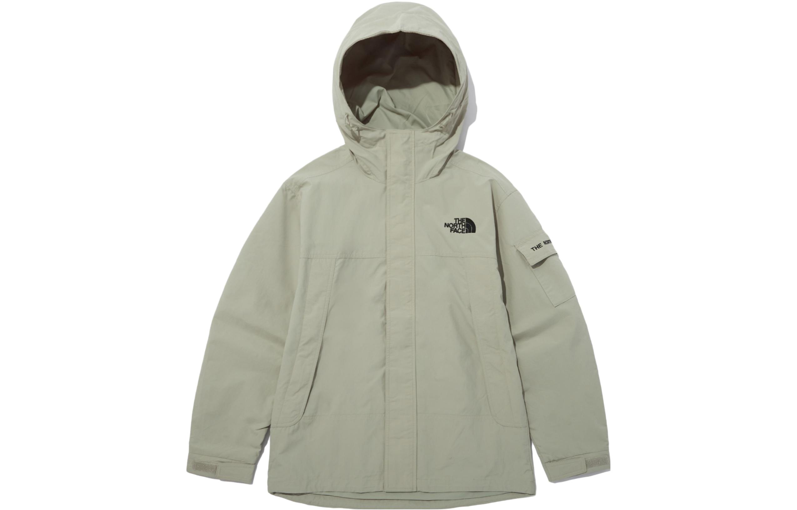 The North Face SS23 Mint Logo Print Unisex Hoodie Jacket NJ3BP11C