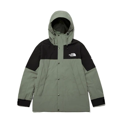 TNF SS23 Neo Vaiden Colorblock Hooded Jacket Olive Unisex NJ2HP03K