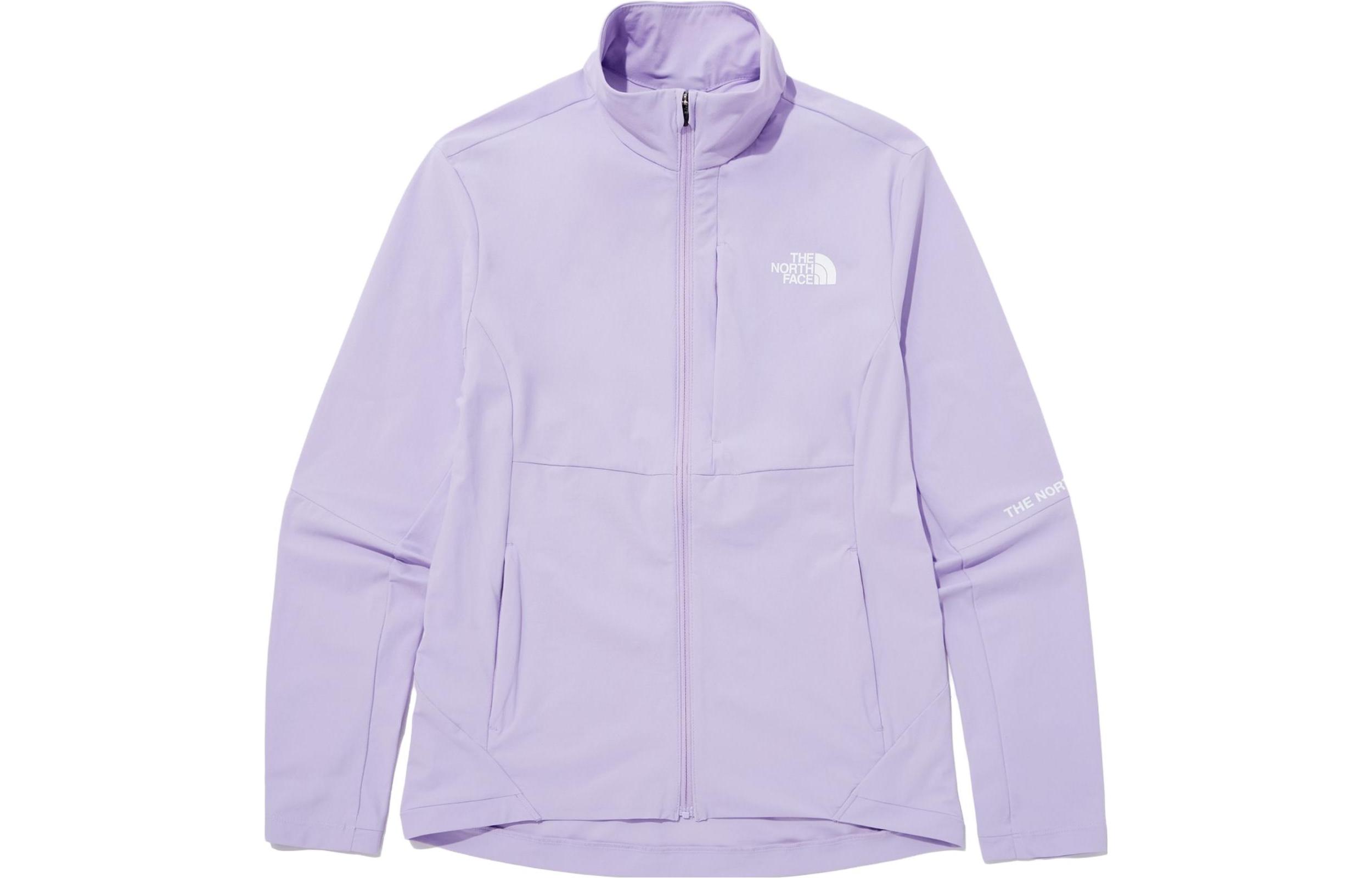 TNF SS23 Purple Zip-Up High Collar Jacket Unisex NJ5JP20C