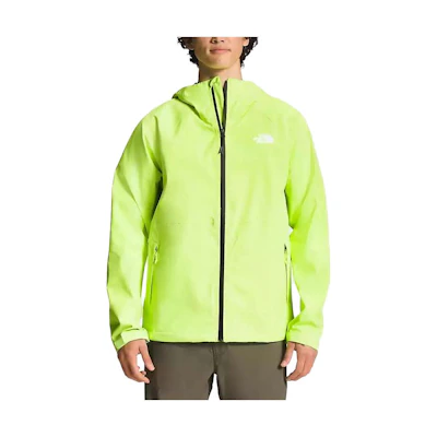 TNF SS23 Yellow Hoodie Jacket with Logo Print for Men NF0A7ZXI-8NT