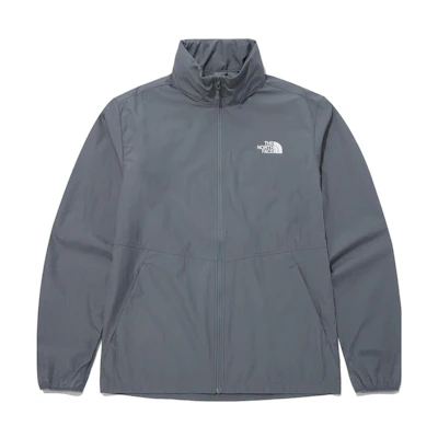 TNF SS23 Zipper Hooded Jacket Misty Blue Long Sleeve NJ3LP00C