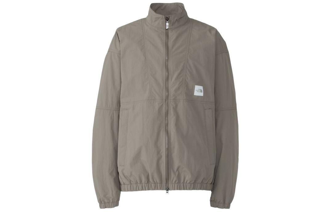 TNF SS24 Enride Unisex Gray Casual Stand Collar Relaxed Fit Jacket NP22460-03