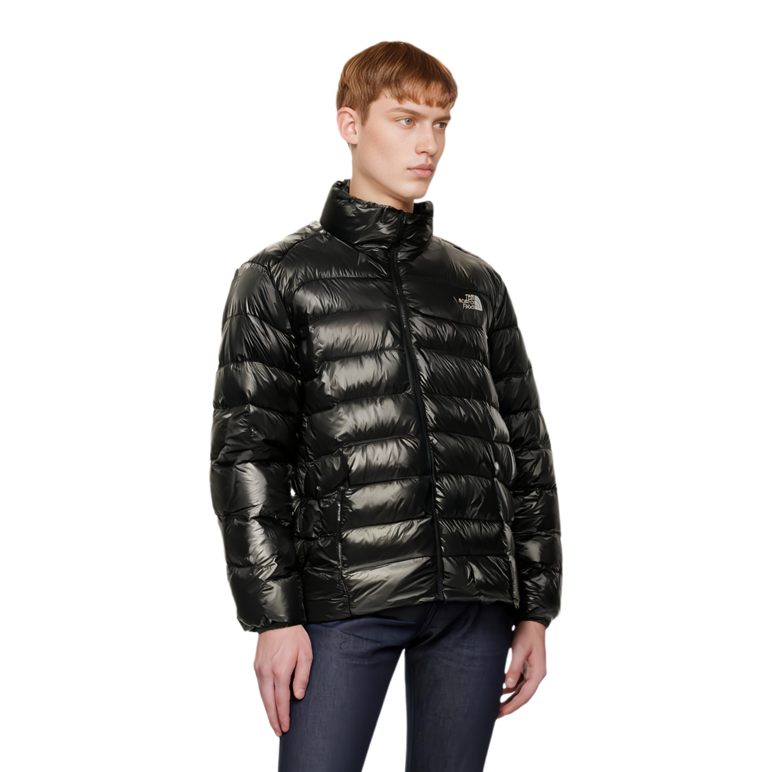 Shop 北面 SS24 光亮轻便羽绒服 男女同款 - 黑色, 防水防风 NJ1DQ51A