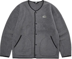 The North Face SS24 Unisex Soft Flannel Knit Cardigan Fleece - Dark Gray NJ5JP51A The North Face SS24 Unisex Soft Flannel Knit Cardigan Fleece - Dark Gray NJ5JP51A