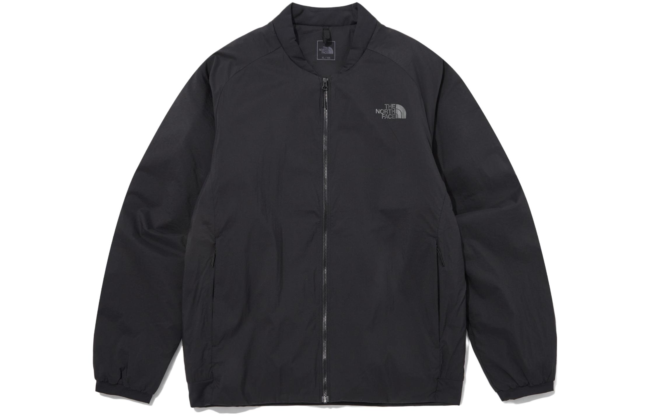 TNF SS26 ECO Windproof Waterproof Insulated Bomber Jacket Black Unisex NJ3NP72A 圖 2