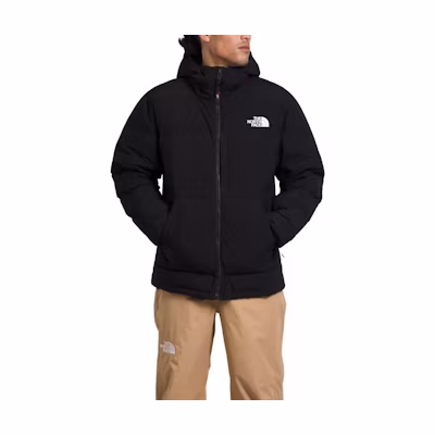TNF Stalwart Black Logo Print Zip Hoodie Jacket NF0A82VL-JK3