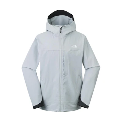 TNF Stardust Grey Water-Repellent Windbreaker Jacket NF0A89TK-A0M