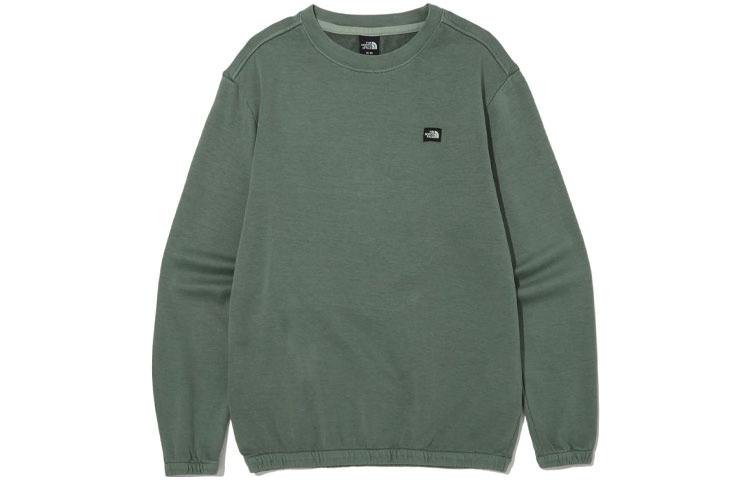 TNF Stay Comfort Crew Logo Unisex Sweatshirt Green NM5MM53B