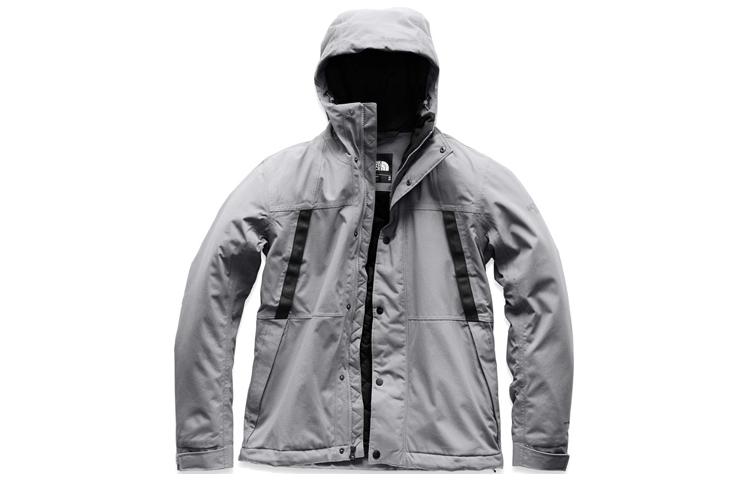 TNF Stetler Insulated Rain Jacket Gray NF0A3EQ8V3T