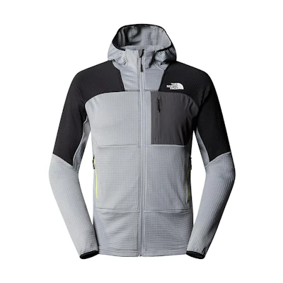 TNF Stormgap Power Grid™ Colorblock Breathable Hoodie Jacket Gray NF0A87J7-WIL