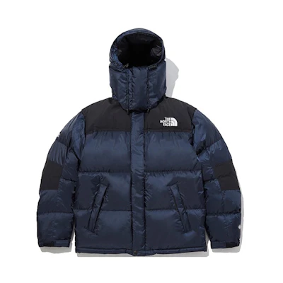TNF Summit Hooded Down Jacket Outdoor Sports拼接 NJ1DL62B