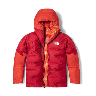 THE NORTH FACE Summit Advanced Mountain Kit Red Down Puffer Jacket Winter . NF0A4ANG-U03