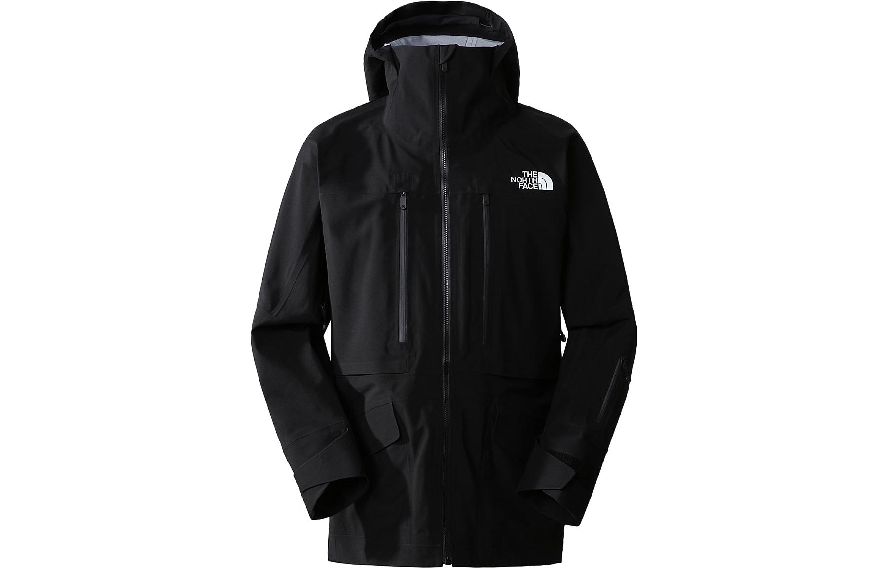 TNF Summit Black Logo Print Hooded Jacket NF0A82UT-JK3