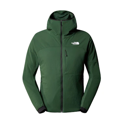 TNF Summit Casaval Green Logo Hoodie Jacket NF0A82VD-I0P