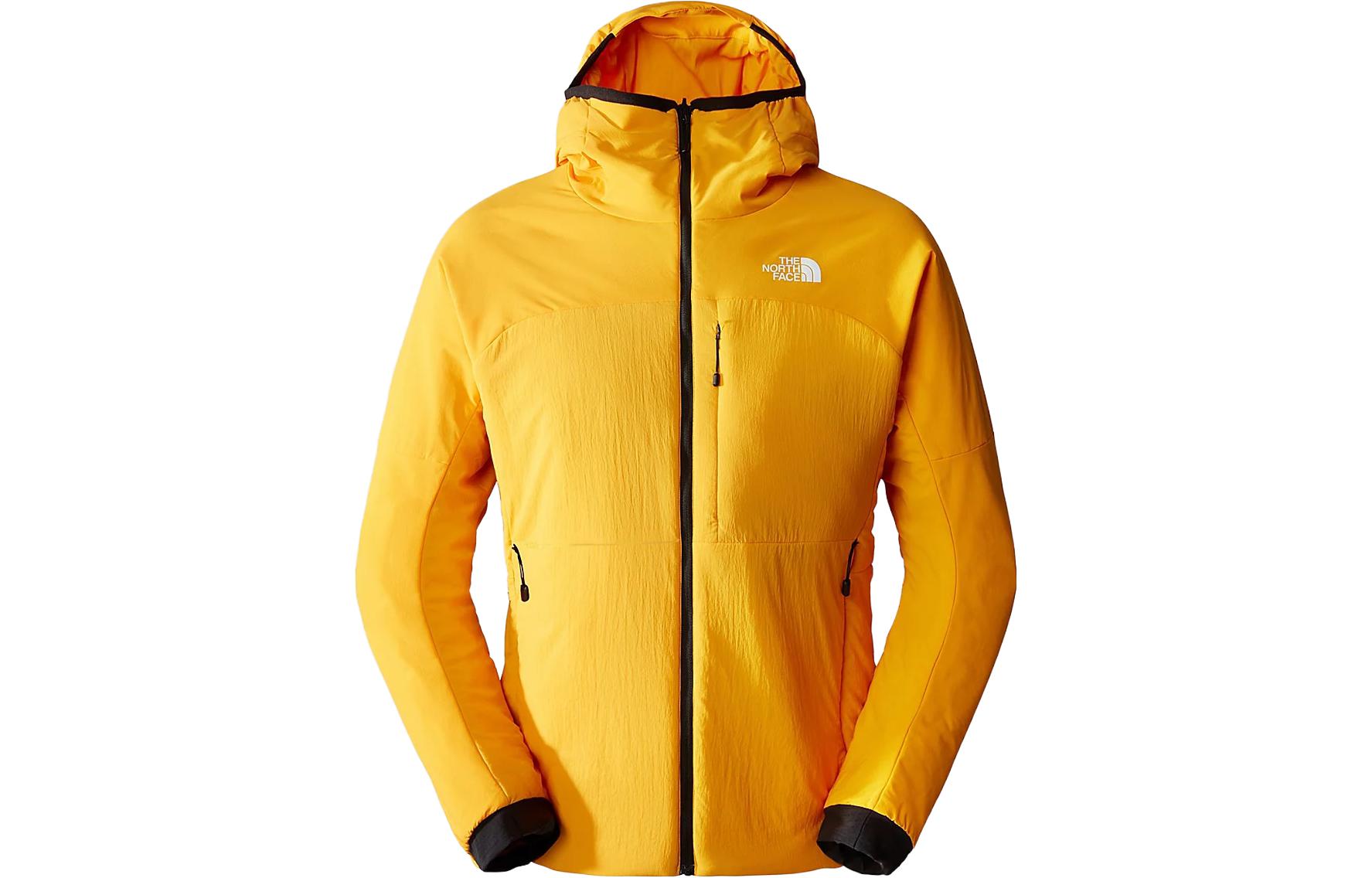 TNF Summit Casaval Logo Hoodie Jacket Yellow NF0A82VD-56P