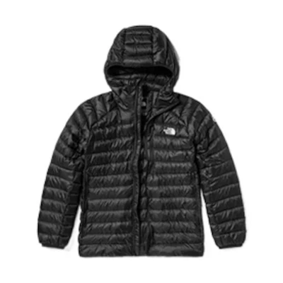 TNF Summit Logo Print Black Goose Down Jacket for Men NF0A7UT8-JK3