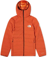 The North Face Summit Logo Print Zip-Up Hooded Down Jacket Men’s Orange NF0A5ABH-EMJ The North Face Summit Logo Print Zip-Up Hooded Down Jacket Men’s Orange NF0A5ABH-EMJ
