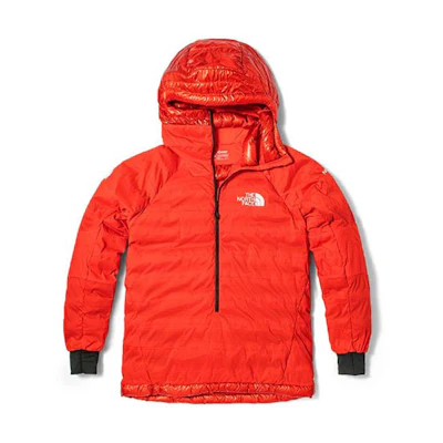 TNF Summit Red Hooded Down Insulated Windproof Jacket NF0A4R4Y-R15