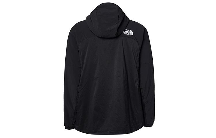 Lookbook 노스페이스 서밋 시리즈 블랙 후드 패딩 코튼 재킷. NF0A5ABI-JK3