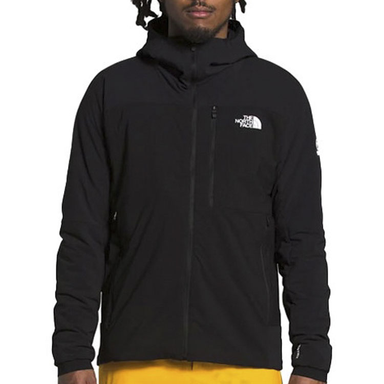 Shop 노스페이스 서밋 시리즈 블랙 후드 패딩 코튼 재킷. NF0A5ABI-JK3