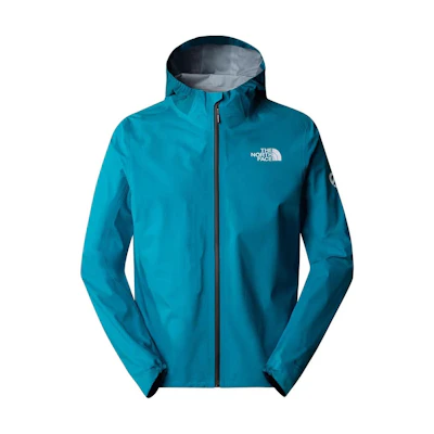 TNF Summit Series Blue Logo Zip Hoodie Jacket for Men NF0A7ZTF-SOL
