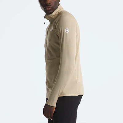 The North Face 高峰系列 FUTUREFLEECE™ LT 半拉鍊上衣 - Gravel NF0A5J8R-3X4 Details for The North Face 高峰系列 FUTUREFLEECE™ LT 半拉鍊上衣 - Gravel NF0A5J8R-3X4