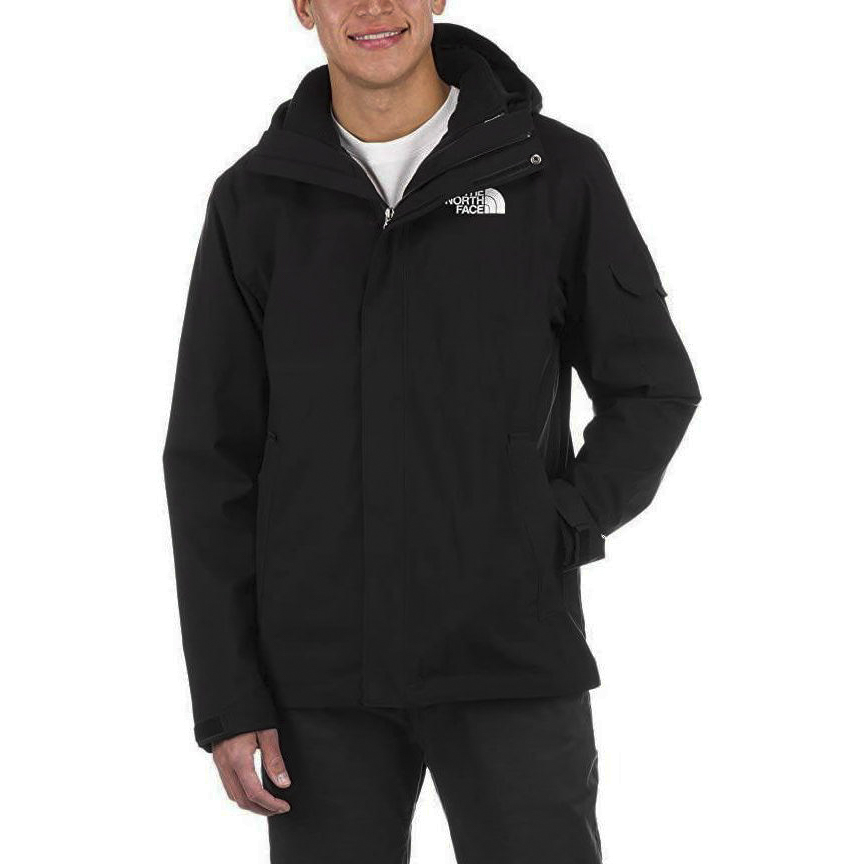 TNF Summit Series Logo Print Hooded Puffer Jacket Black  NF0A7V3J-JK3 圖 7