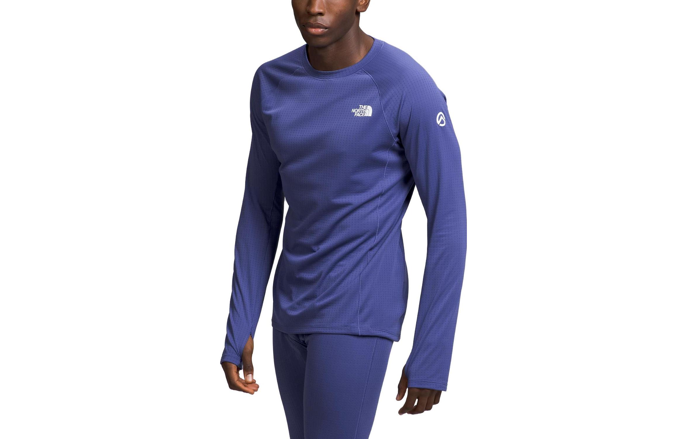 TNF Summit Series Pro 120 Crew Solid Letter Pullover Sweatshirt Men NF0A82VE-I0D 圖 2