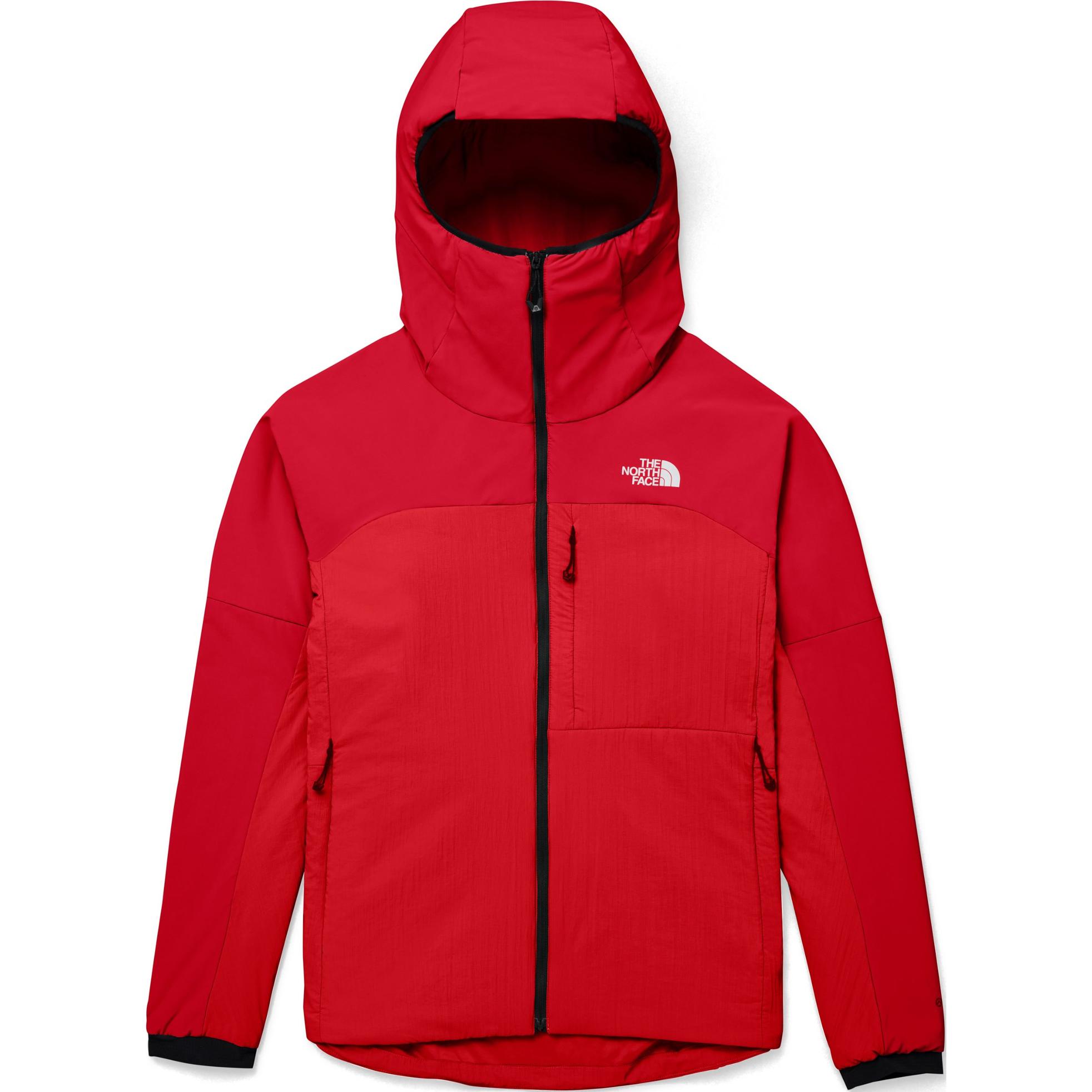 The North Face Summit Series Red Full-Zip Hooded Jacket for Men NF0A7UTA682