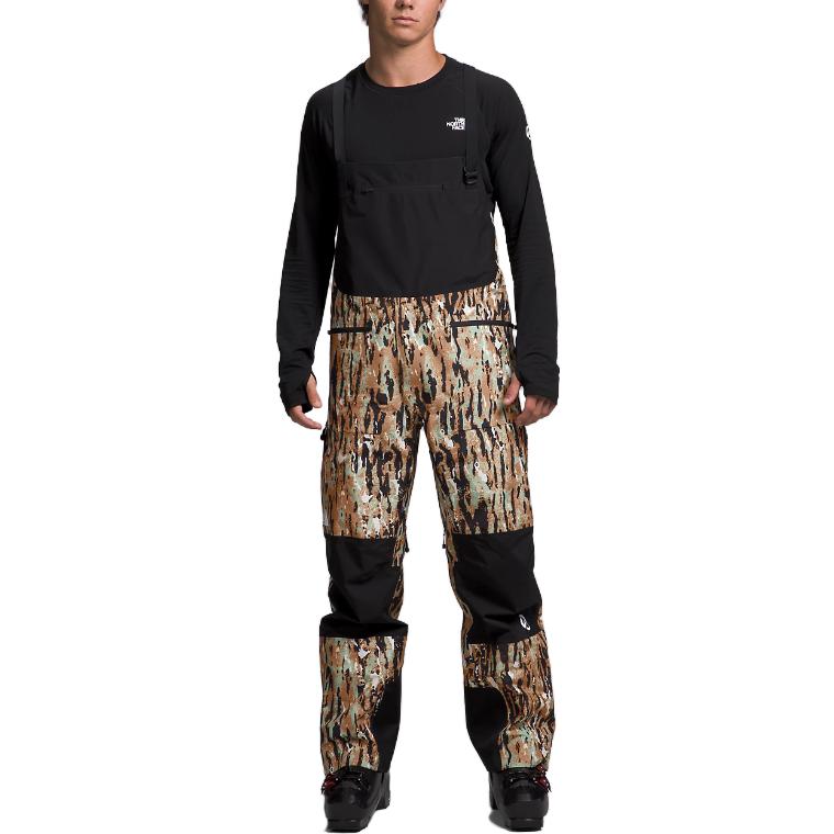 Lookbook 노스페이스 서밋 시리즈 베르비어 GTX 빕 팬츠 플로럴 루즈 핏. NF0A82WN-OL1