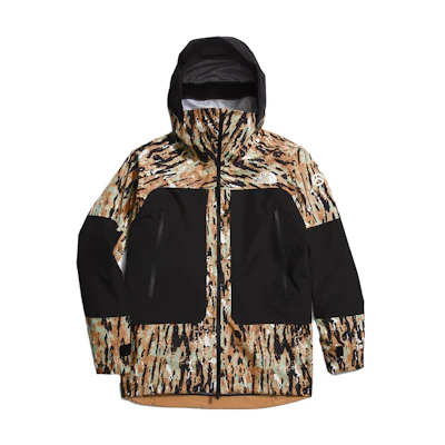 TNF Summit Series Verbier GTX Brown Hooded Jacket NF0A82WO-OL1