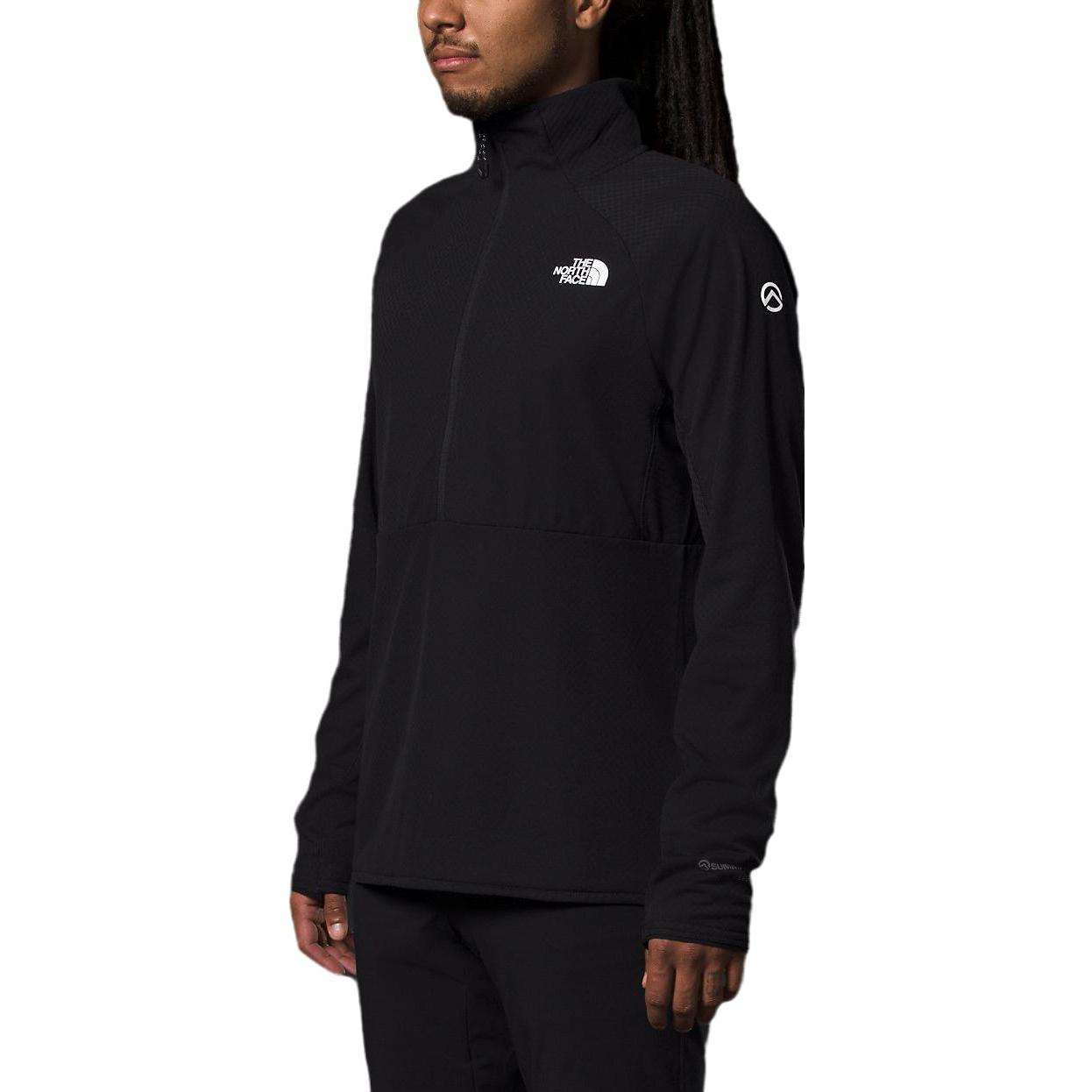 TNF Summit Solid Half-Zip Logo Printed Long-Sleeve Sweatshirt NF0A5J8R-JK3 圖 5