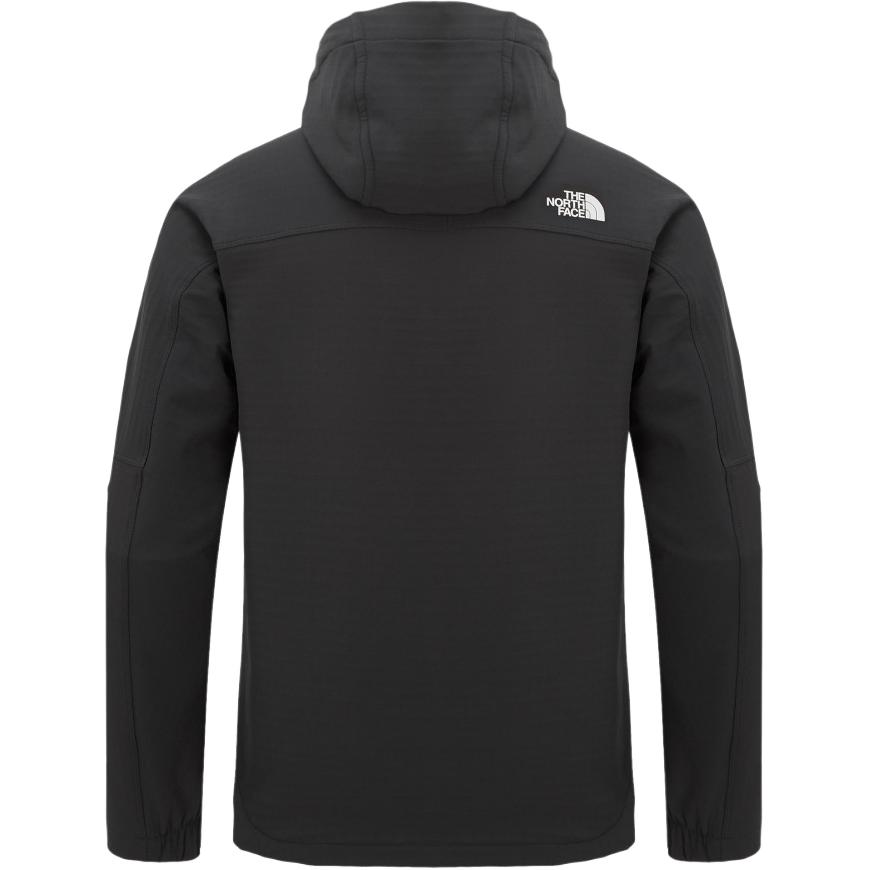 Lookbook The North Face Summit Stormega 修身連帽外套 男款 深灰色 NJ4HR99B