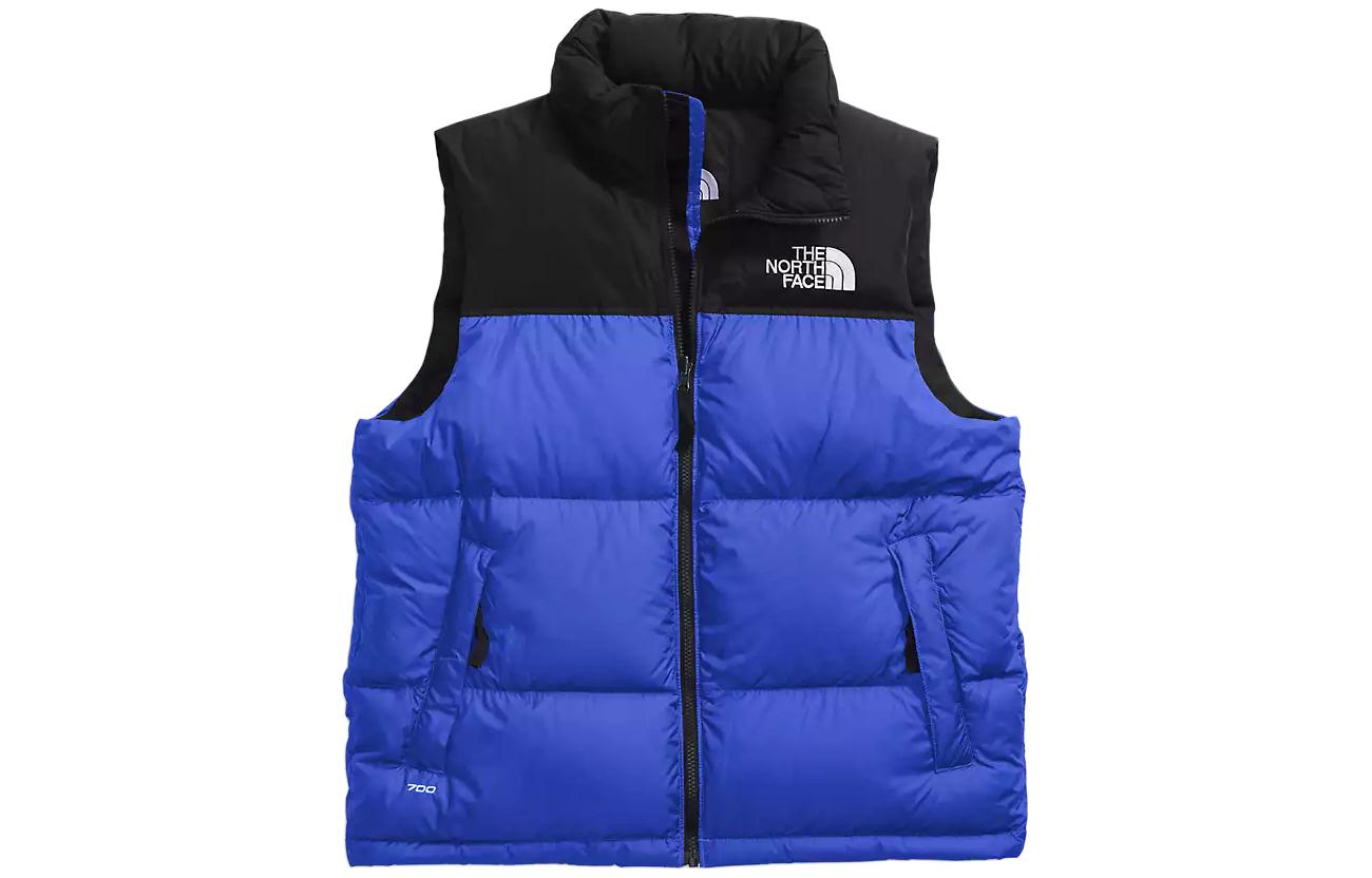 TNF Sun Blue Two-Tone Casual Down Vest NF0A3JQQ-QBO
