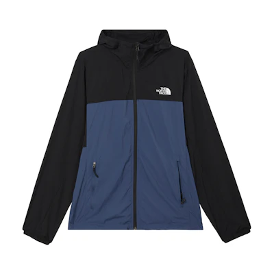 TNF Sun Chase Colorblock Wind Jacket Black/Blue NF0A87VY-MPF